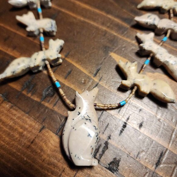 Native American Necklace / Earring Set - Picture 10 of 15